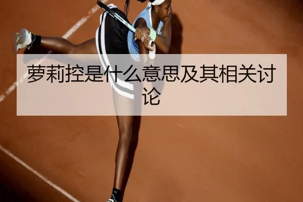 萝莉控是什么意思及其相关讨论